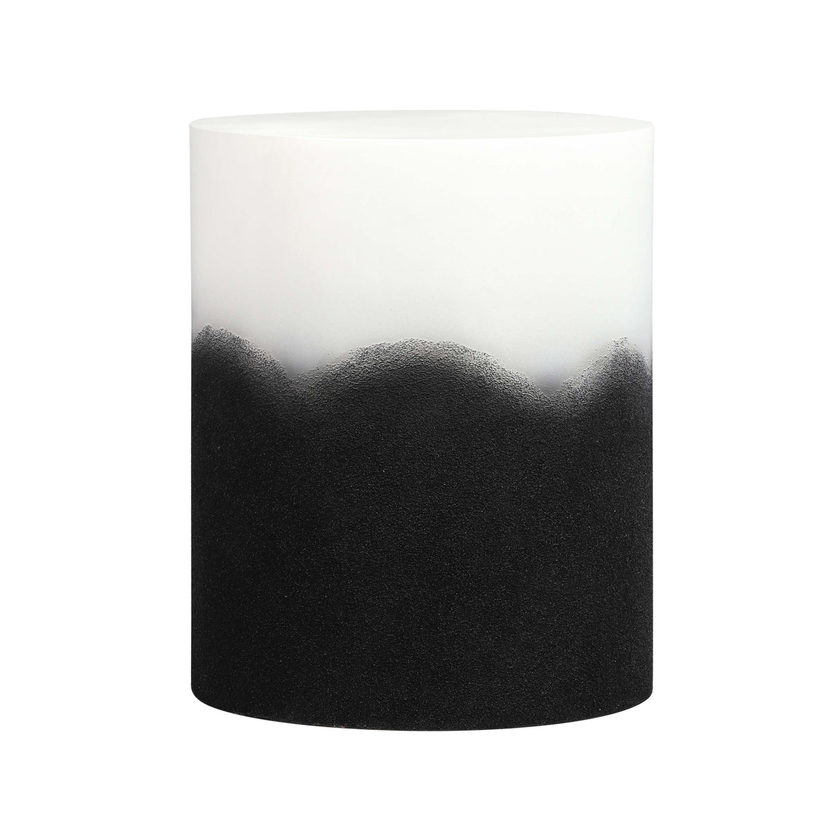 Matra Black and White Side Table by TOV Furniture at Eve Furniture