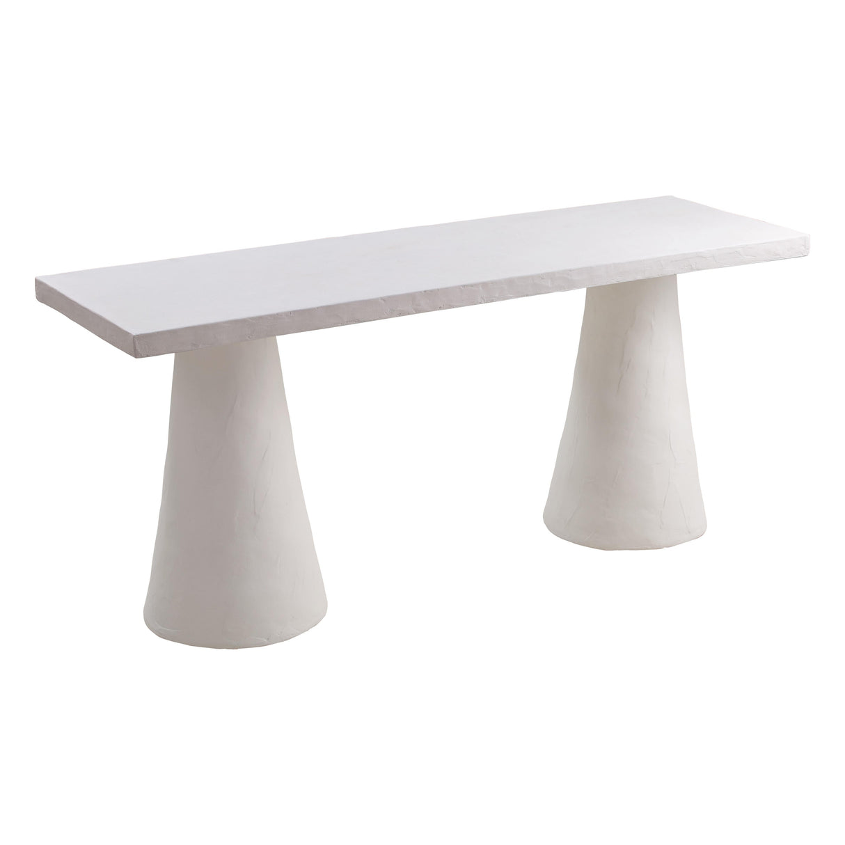 Dayana Desk in Faux Plaster by TOV Furniture at Eve Furniture