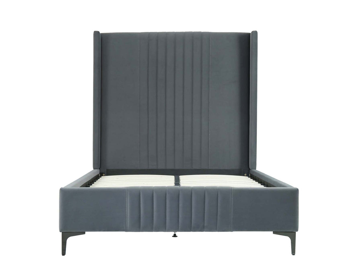 Promenade 48" Bed in Grey by Manhattan Comfort at Eve Furniture