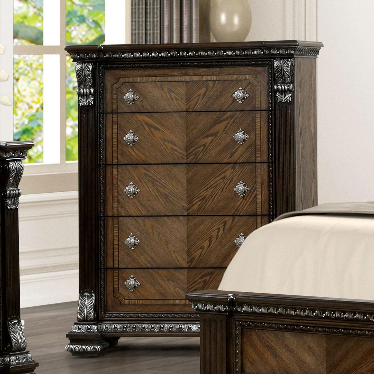 Promenade Espresso Chest by Furniture of America at Eve Furniture