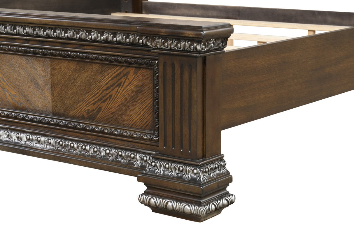 Promenade Espresso King Bed by Furniture of America at Eve Furniture