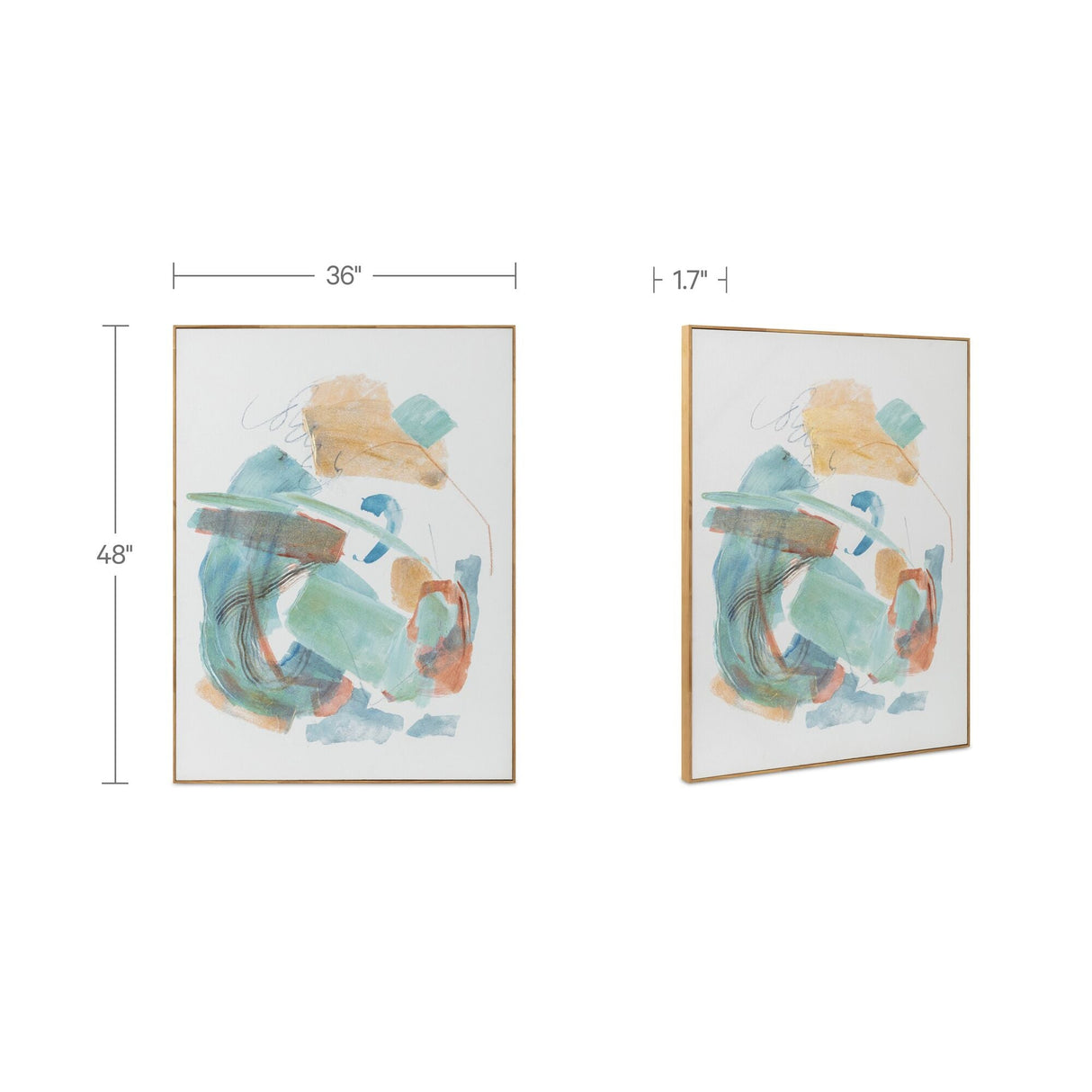 Prose Multicolor Framed Painting by MOES at Eve Furniture