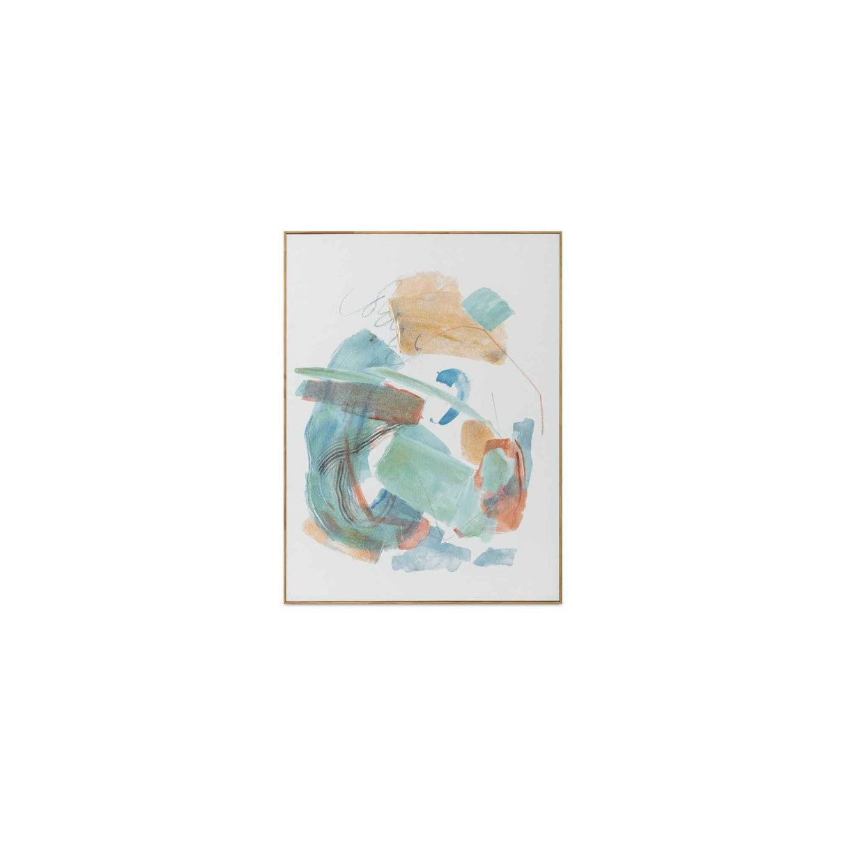 Prose Multicolor Framed Painting by Moe's Home at Eve Furniture