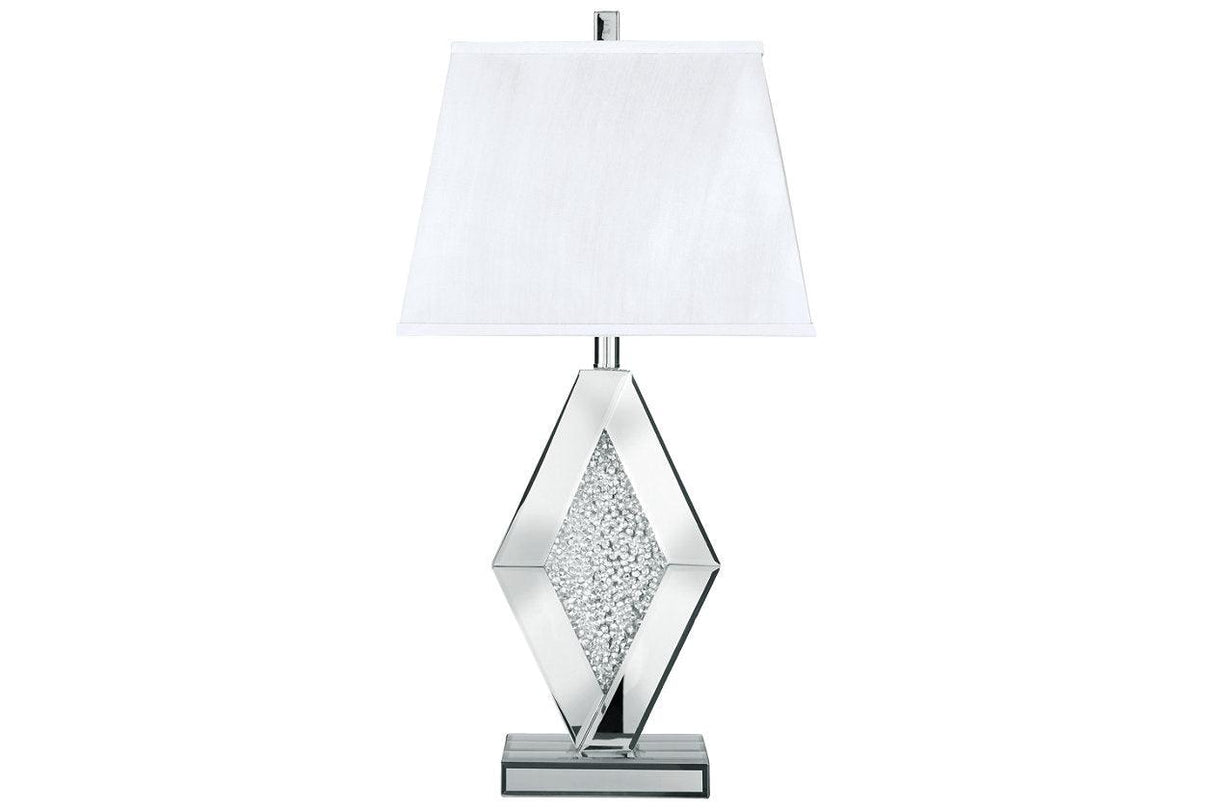 Prunella Silver Finish Table Lamp by Ashley at Eve Furniture