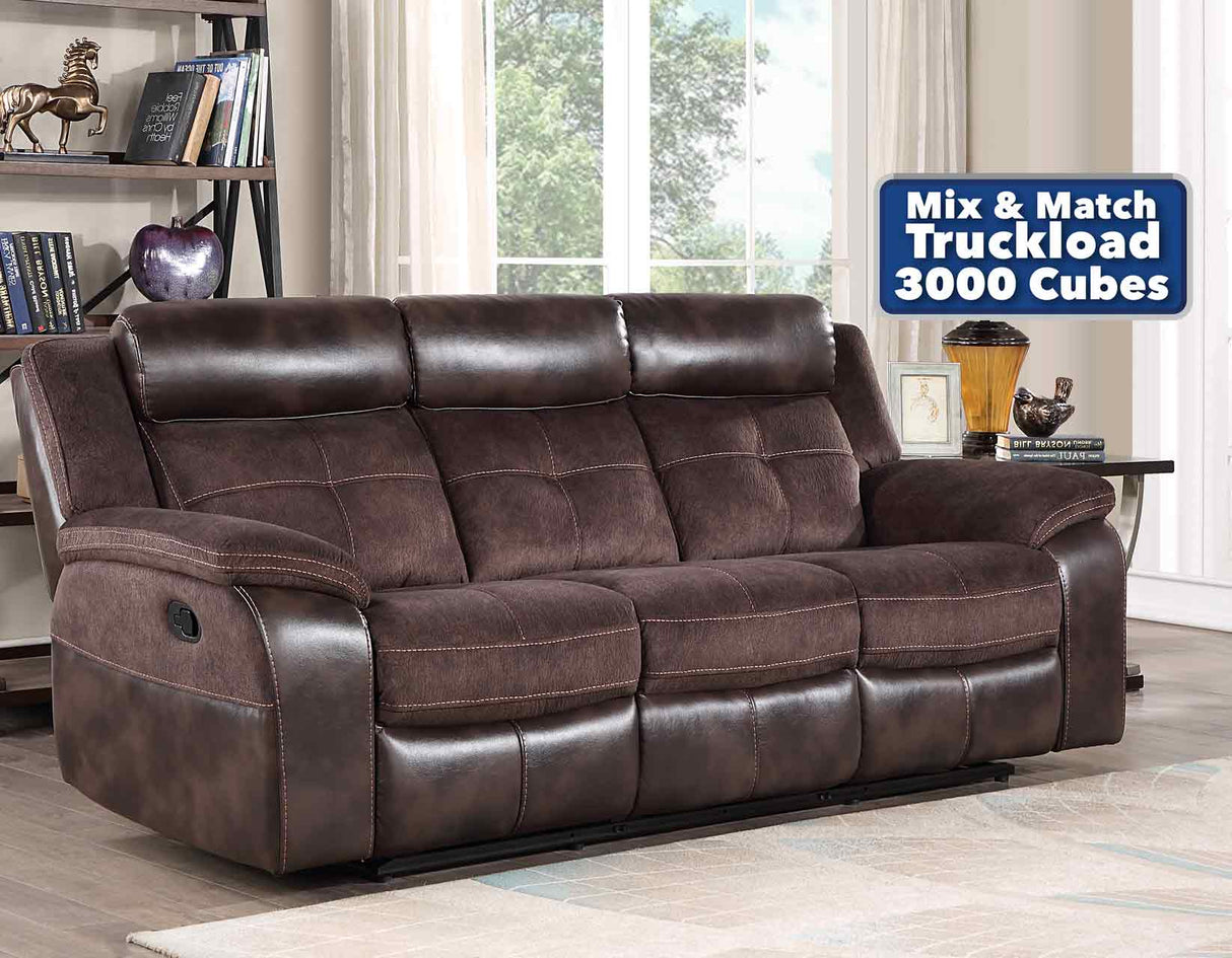 Pueblo Manual Reclining Sofa by Steve Silver at Eve Furniture