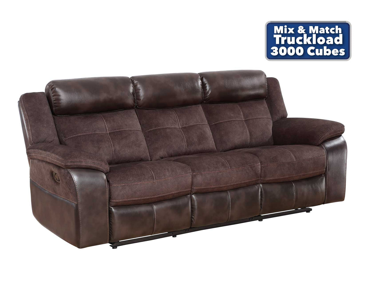 Pueblo Manual Reclining Sofa by Steve Silver at Eve Furniture