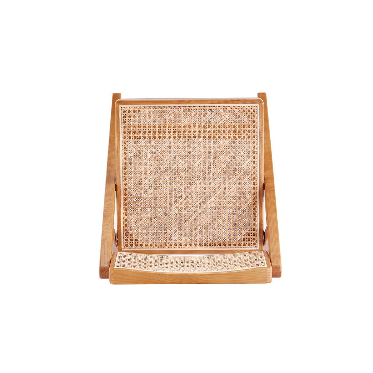 Pullman Folding Dining Chair in Nature Cane (set of 2) by Manhattan Comfort at Eve Furniture