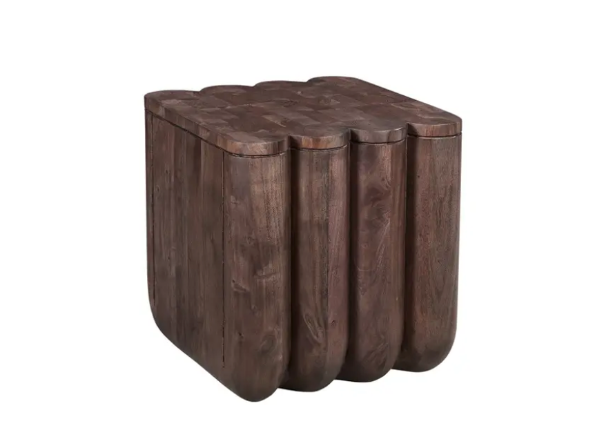Punyo Punyo Accent Table Espresso Brown by Moe's Home at Eve Furniture