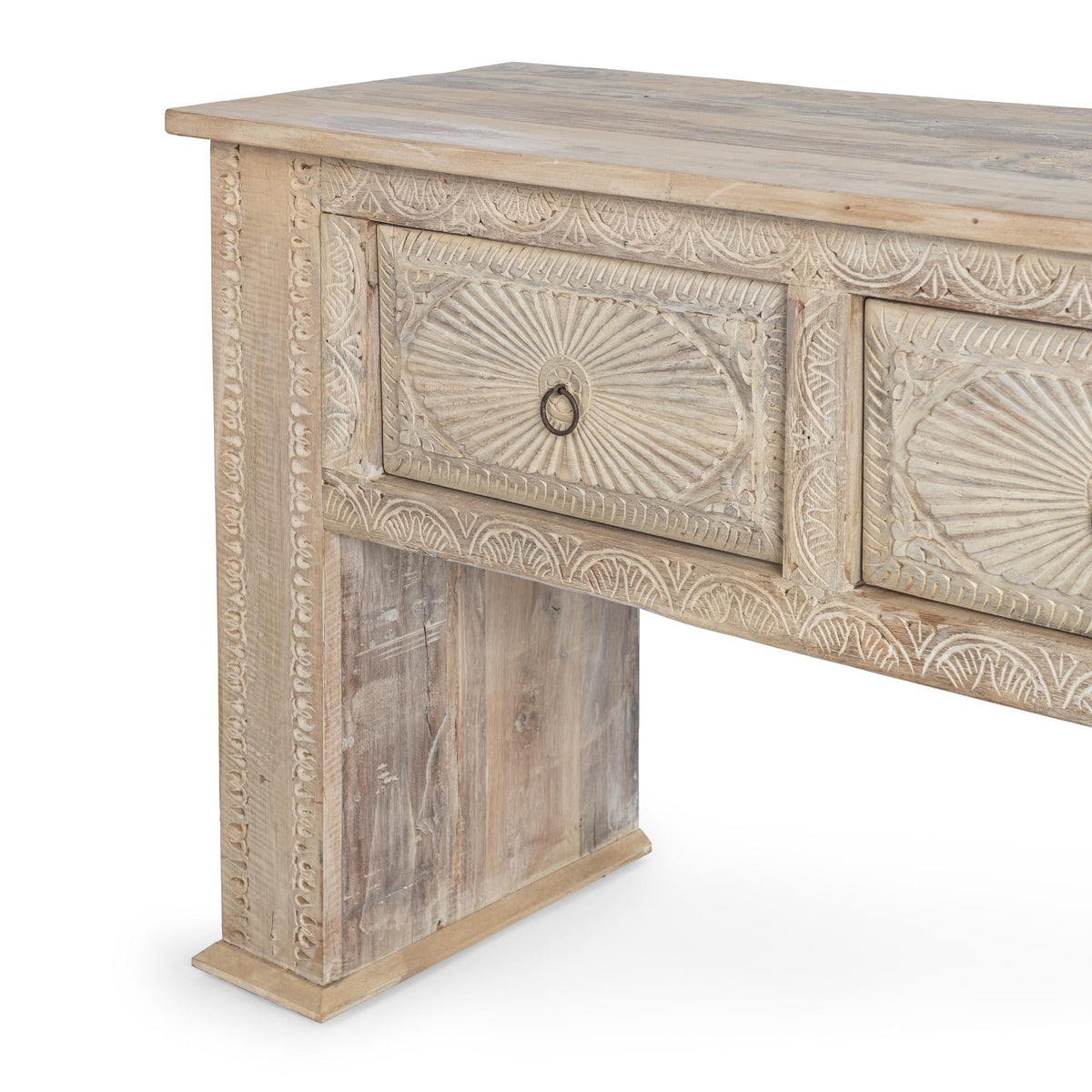 Qena 4 Drawer Console Table by Classic Home at Eve Furniture