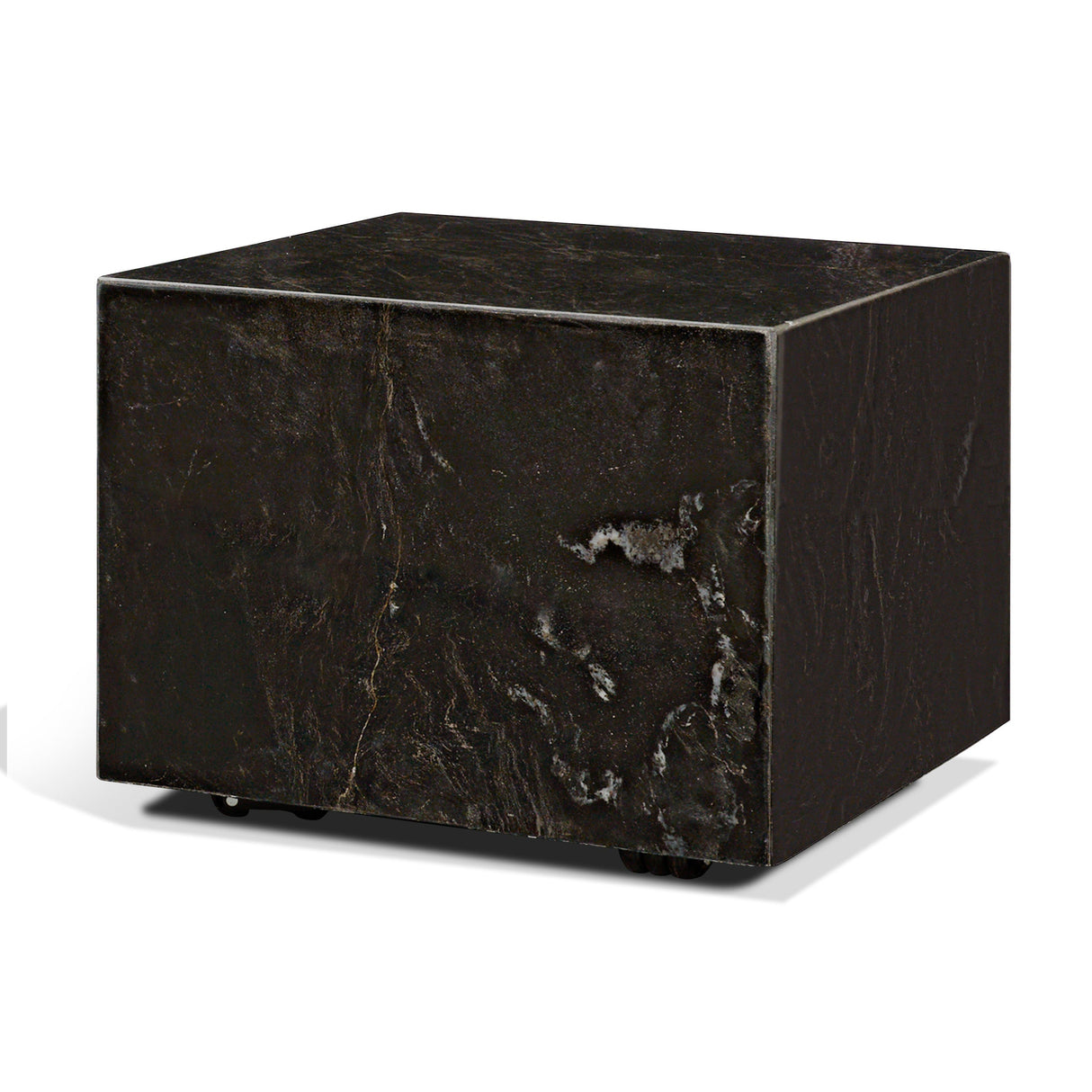 Quadra Solid Cappuccino Marble Square Coffee Table by Mercana at Eve Furniture