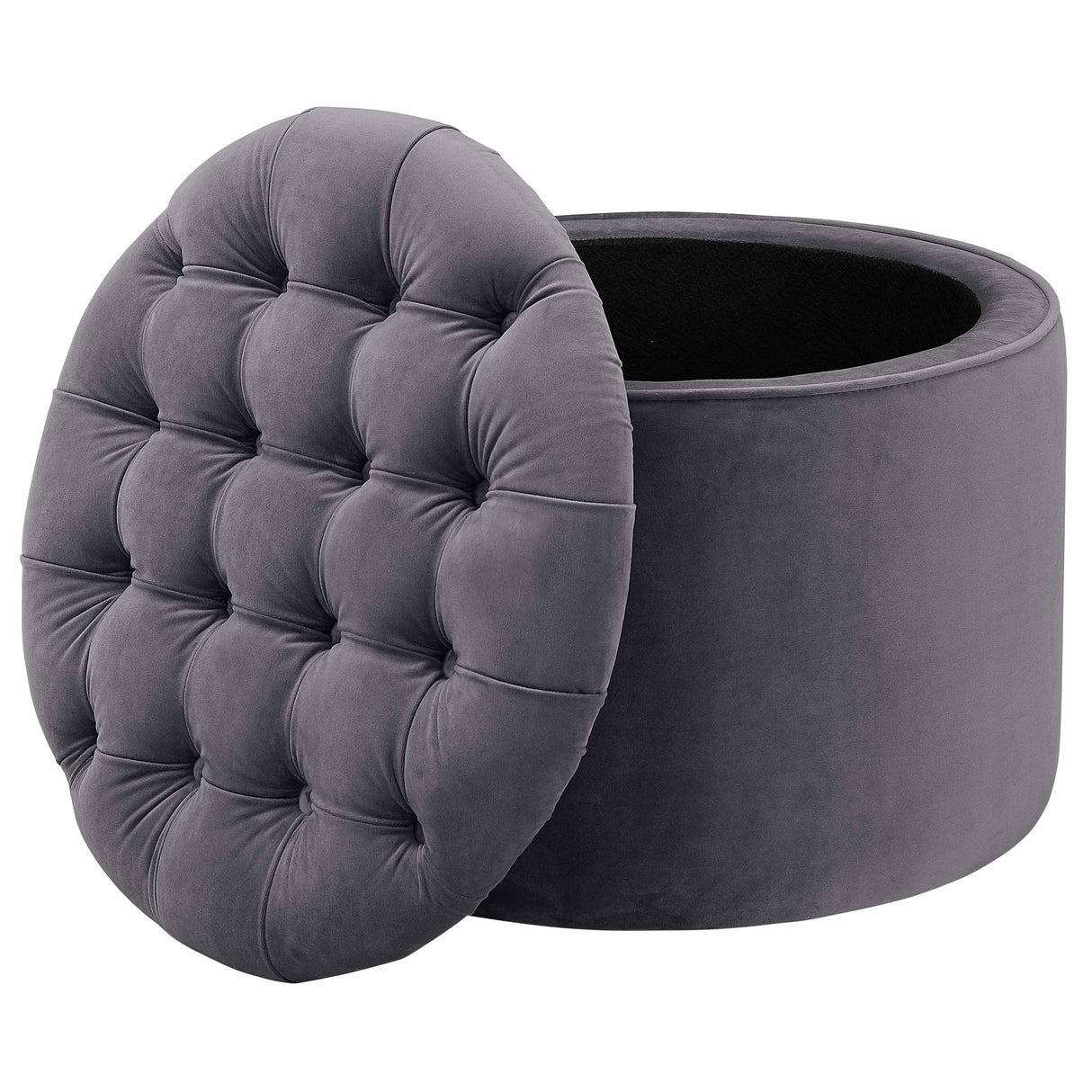 Queen Velvet Storage Ottoman by TOV Furniture at Eve Furniture