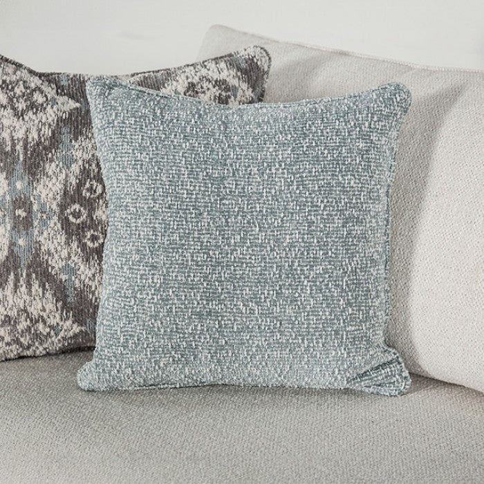 Queensbury White Upholstery Living Room Set by Furniture of America at Eve Furniture