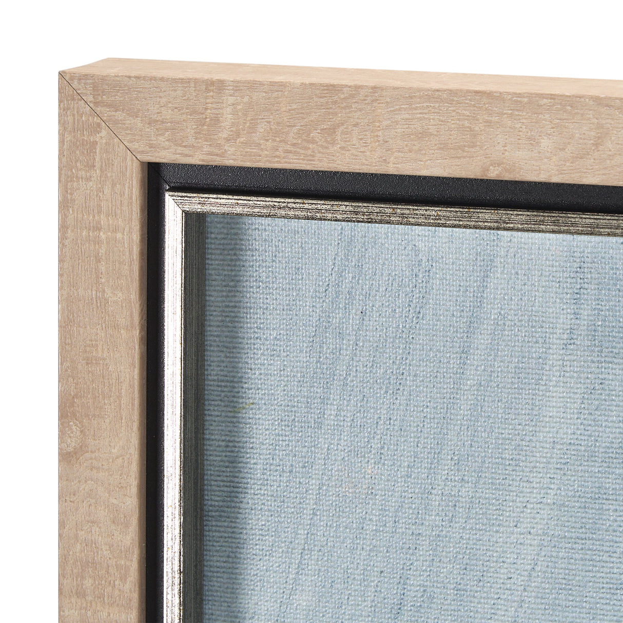 Quiet Echoes - Flow by Mercana Studio a Hand Embellished Textured Framed Art Print by Mercana at Eve Furniture