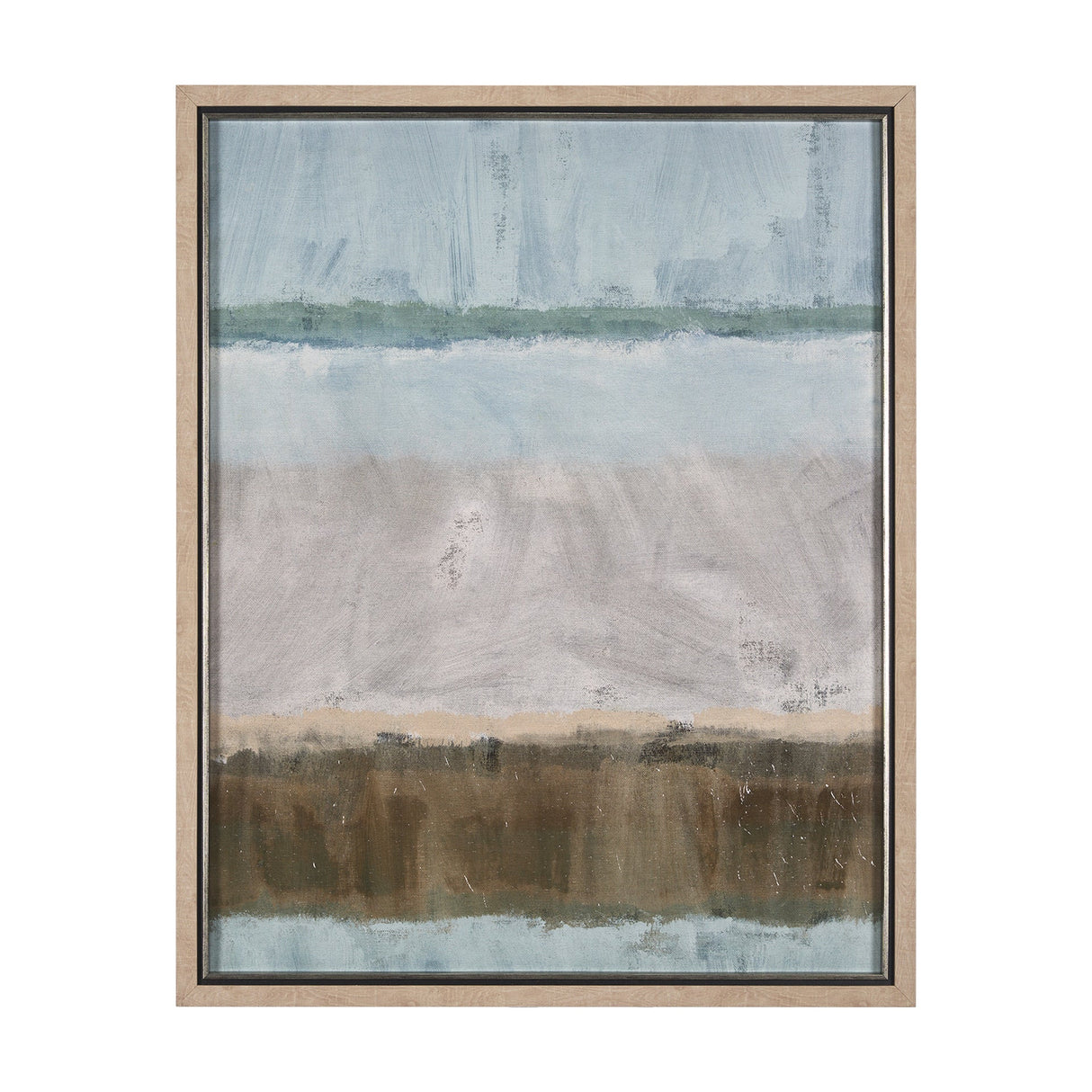 Quiet Echoes - Flow by Mercana Studio a Hand Embellished Textured Framed Art Print by Mercana at Eve Furniture
