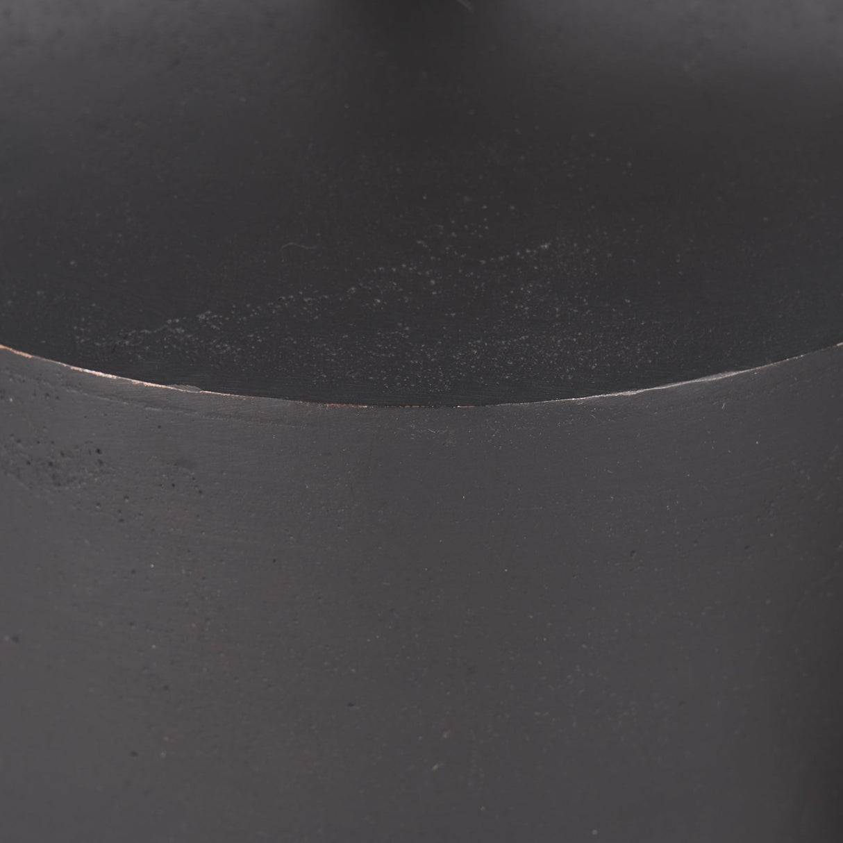 Quincy Large Matte Black Metal Decorative Bell Object by Mercana at Eve Furniture