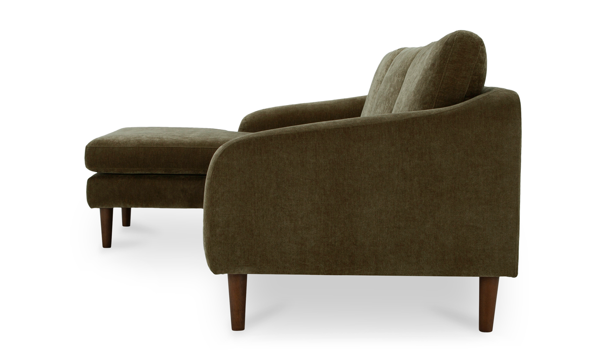 Quinn Sectional Cedar Green by Moe's Home at Eve Furniture