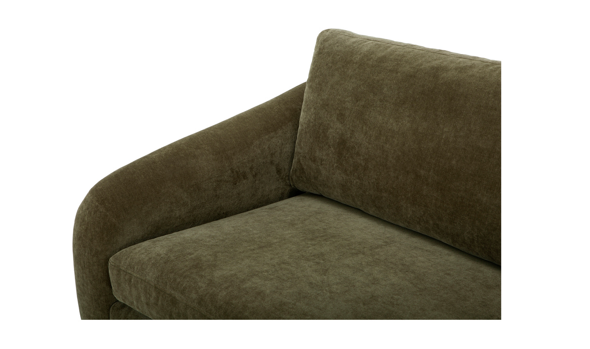 Quinn Sofa Cedar Green by Moe's Home at Eve Furniture