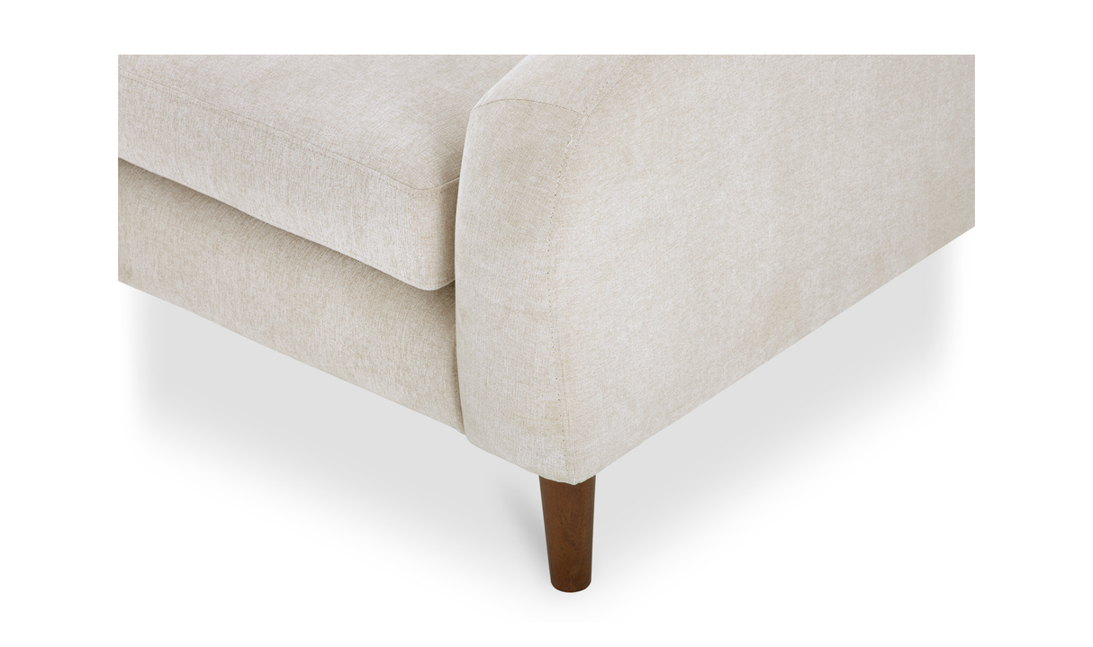 Quinn Sofa Oatmeal by Moe's Home at Eve Furniture