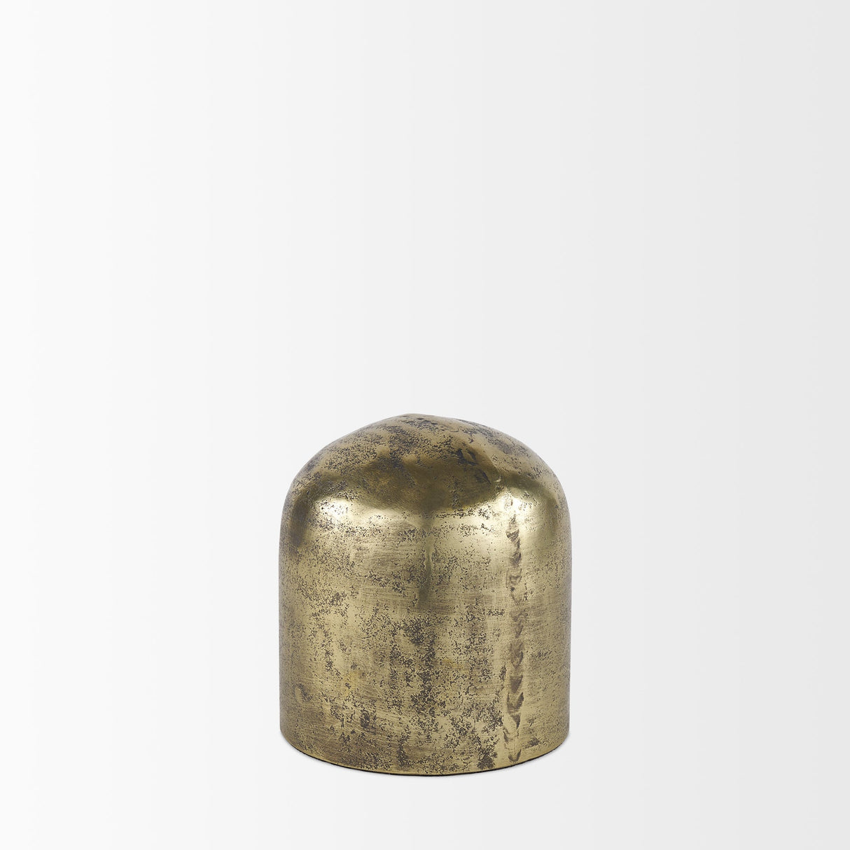 Quonset Short Brass Finished Aluminum Metal Ornament by Mercana at Eve Furniture
