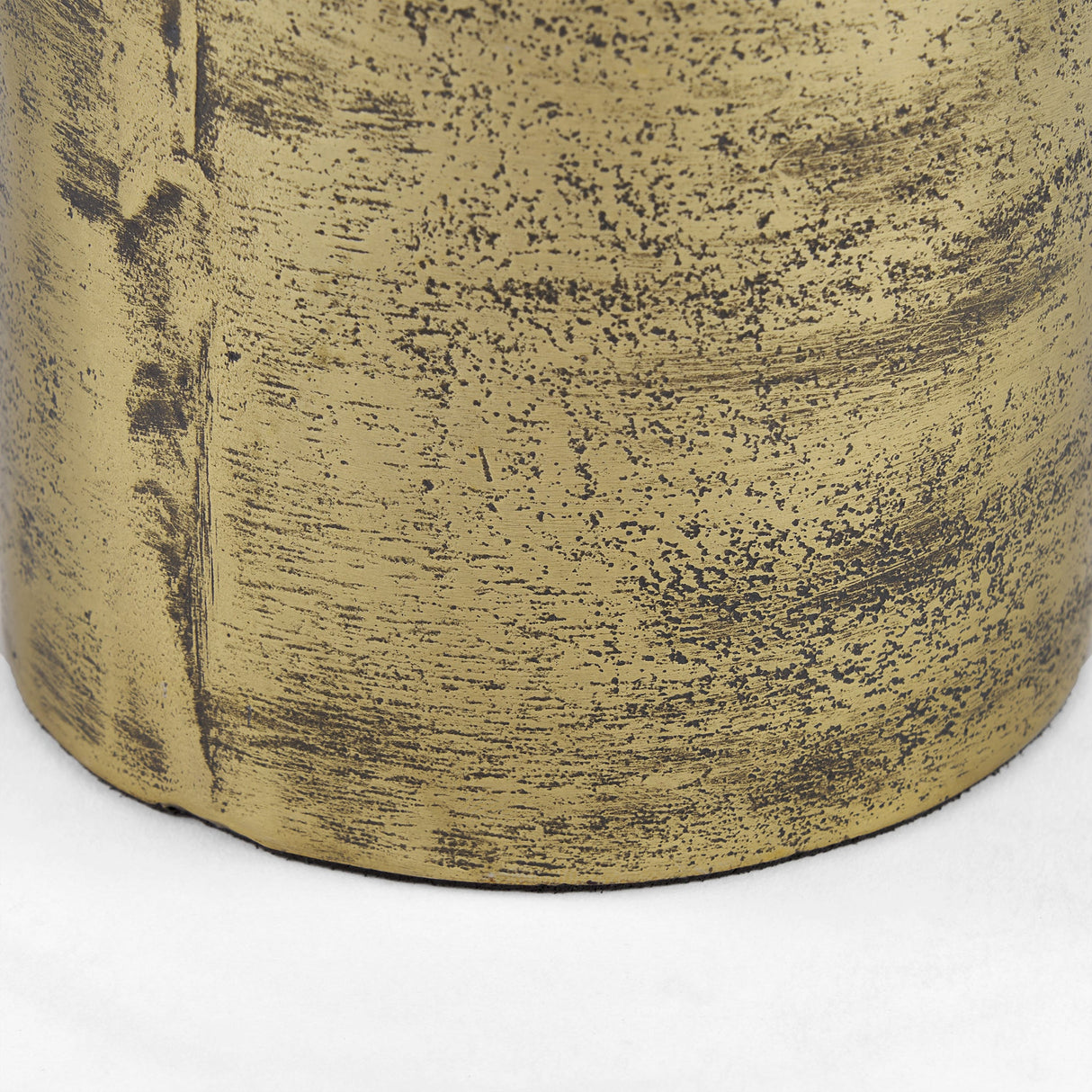 Quonset Tall Brass Finished Aluminum Metal Ornament by Mercana at Eve Furniture