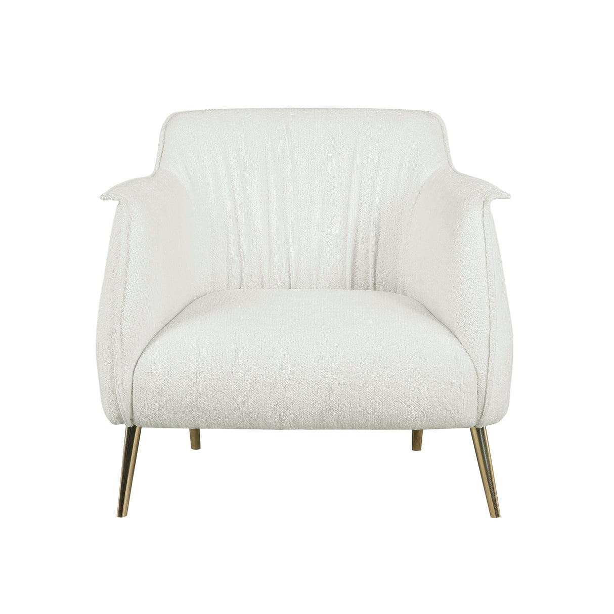 Rachael White Accent Chair by Homelegance at Eve Furniture