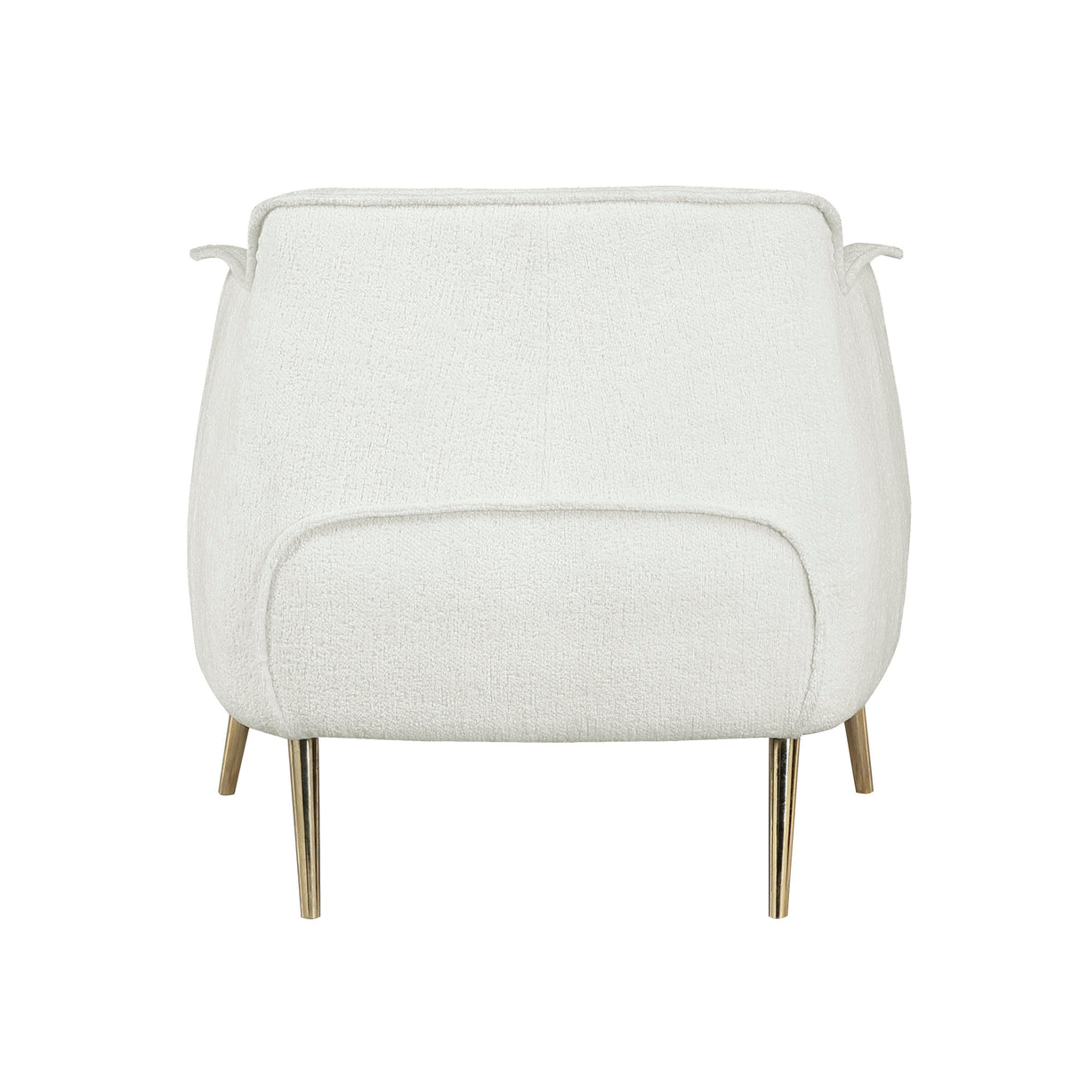 Rachael White Accent Chair by Homelegance at Eve Furniture
