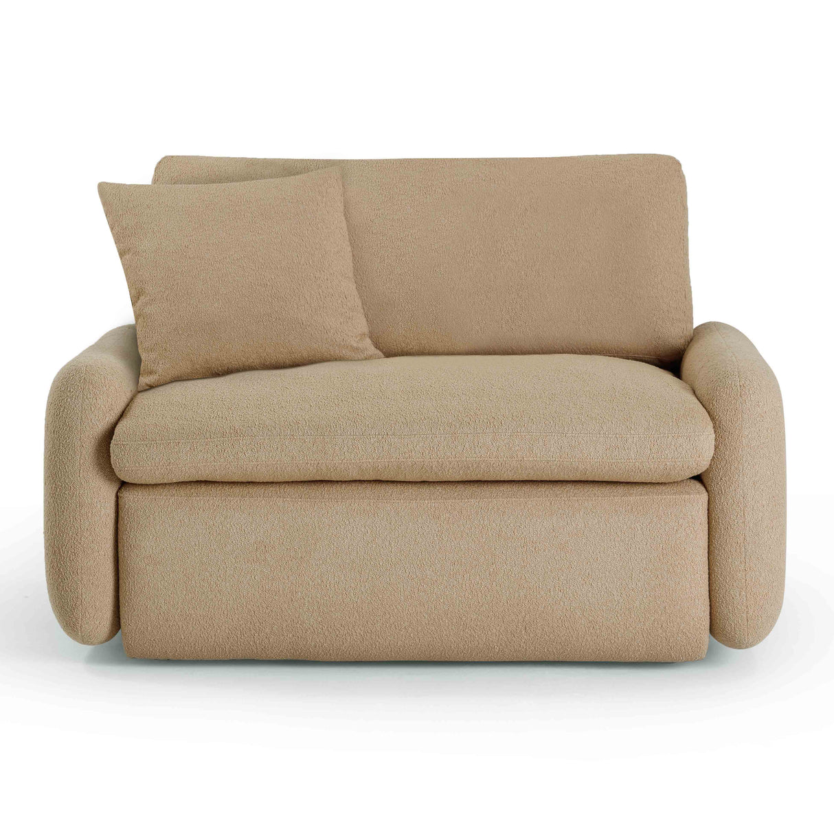 Rachelle Tan Boucle Lounge Chair by TOV Furniture at Eve Furniture