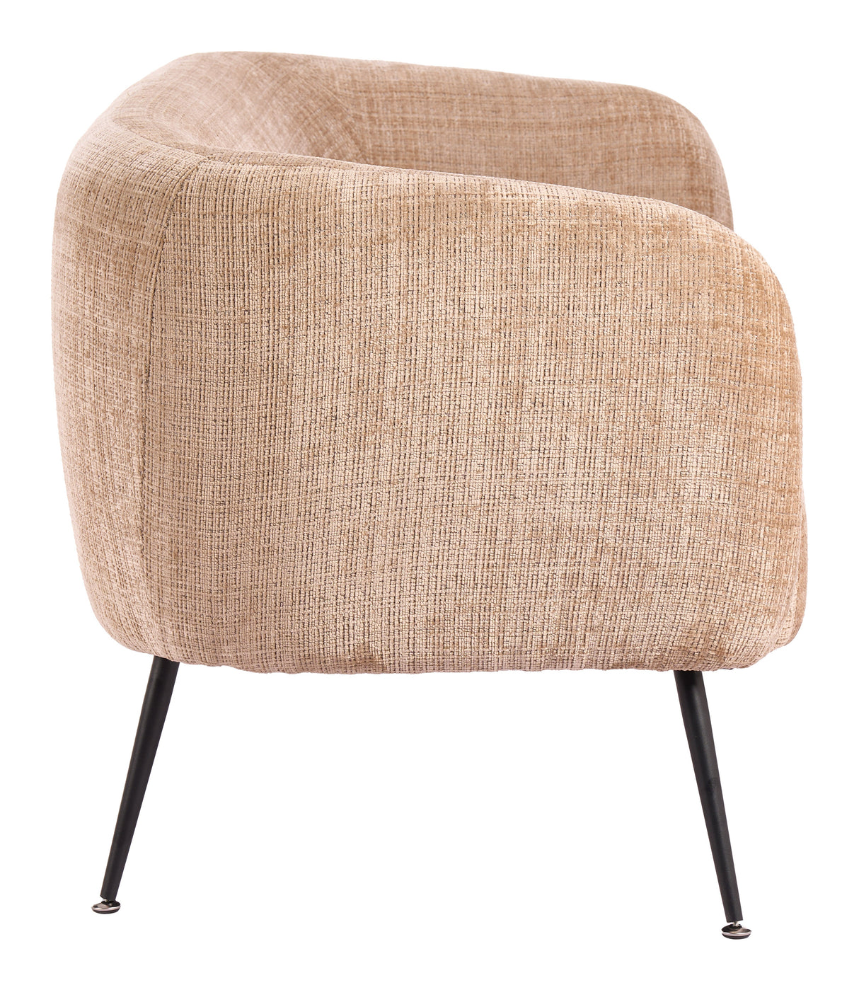Racine Linen Beige Loveseat by Zuomod at Eve Furniture