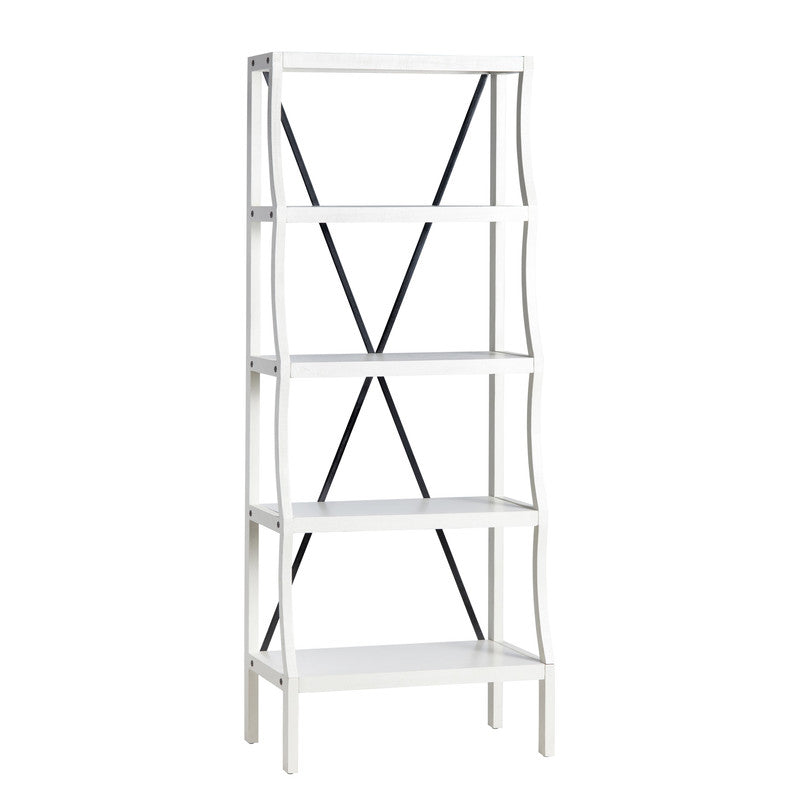 Radcliff White Etagere by Crestview at Eve Furniture