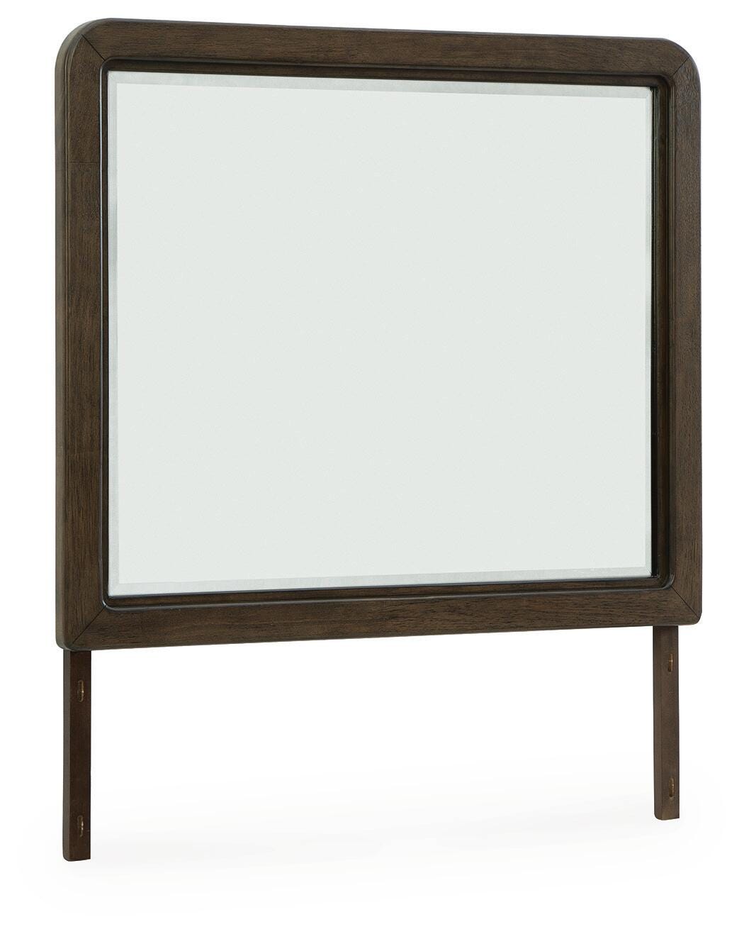 Radkin Burnished Brown Uphostered Panel Bedroom Set by Ashley at Eve Furniture