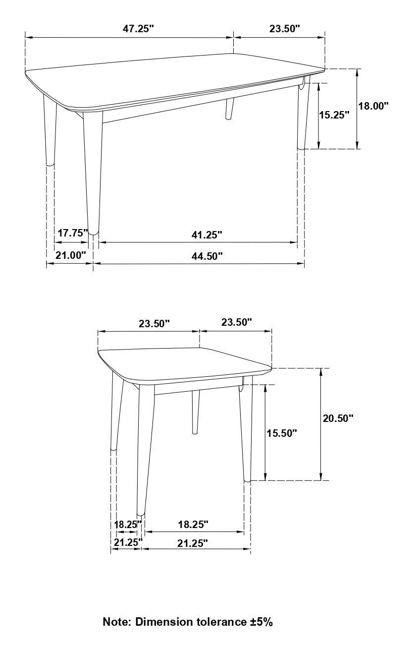 Radley Natural Walnut 3-Piece Occasional Set by Coaster at Eve Furniture