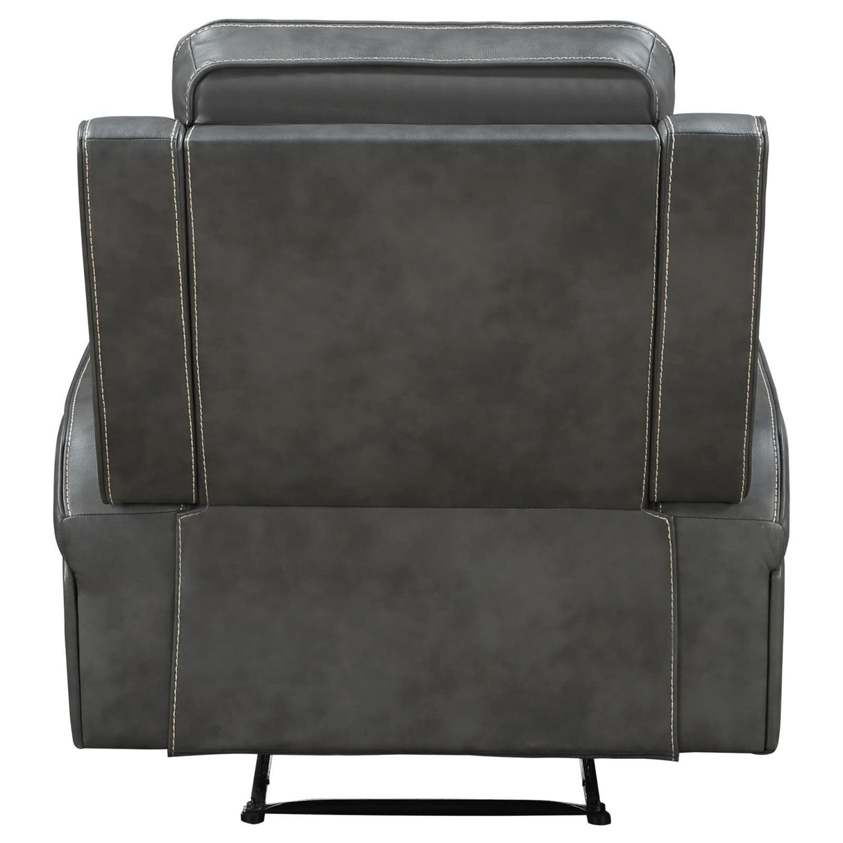 Raelynn Grey Upholstered Recliner Chair by Coaster at Eve Furniture