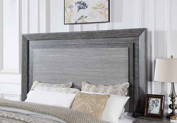 Raiden Gray 5-Piece Queen Bedroom Set by Furniture of America at Eve Furniture