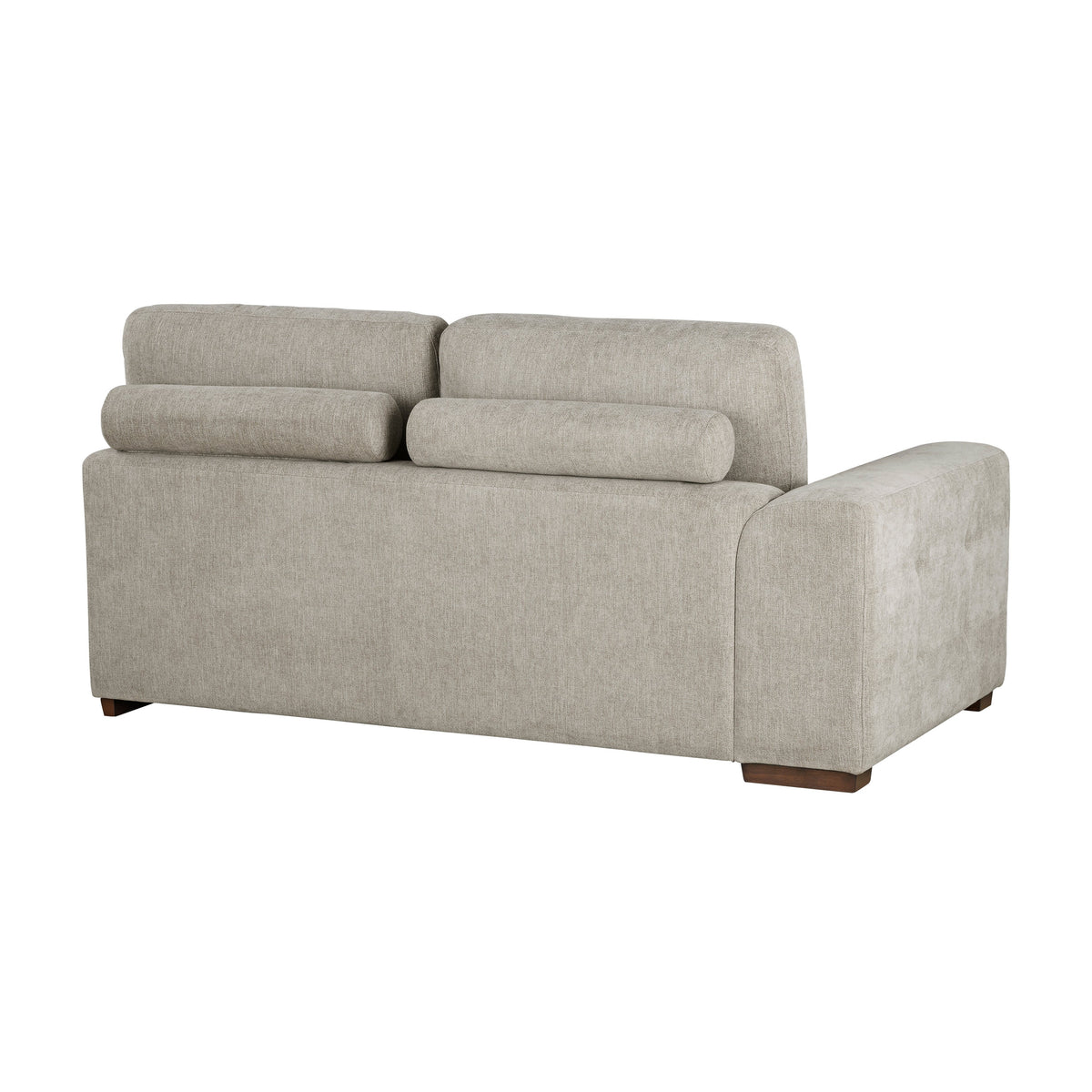 Raife Taupe 5-Piece Sectional with Right Chaise and Pull-out Bed by Homelegance at Eve Furniture