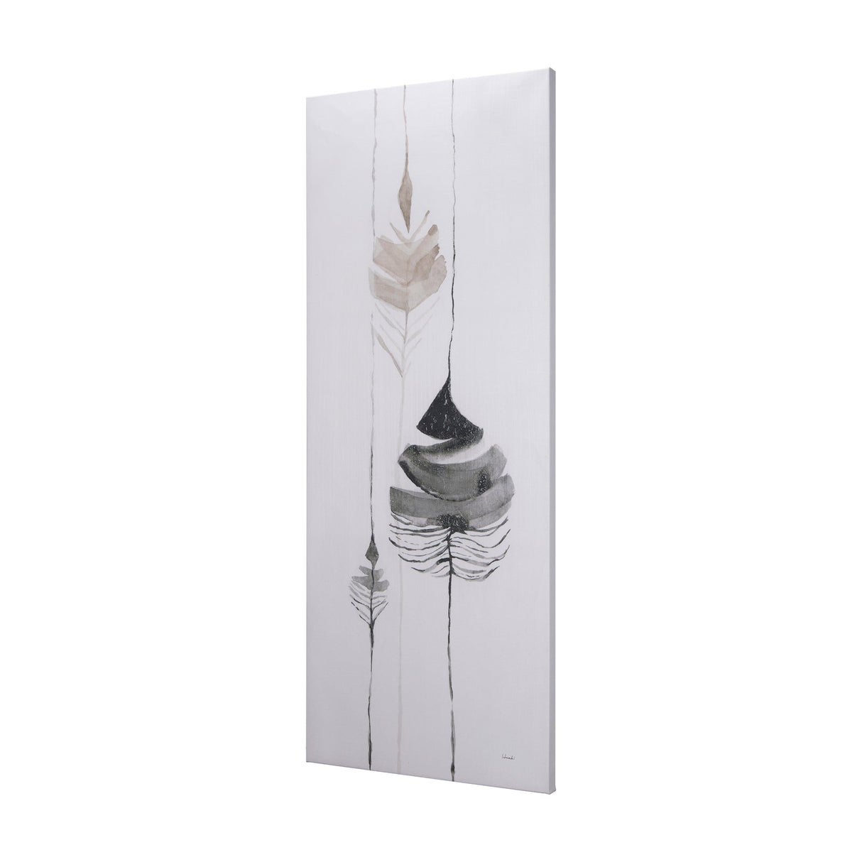 Rain of Leaf I by Mercana Studio a Hand Embellished Textured Canvas by Mercana at Eve Furniture