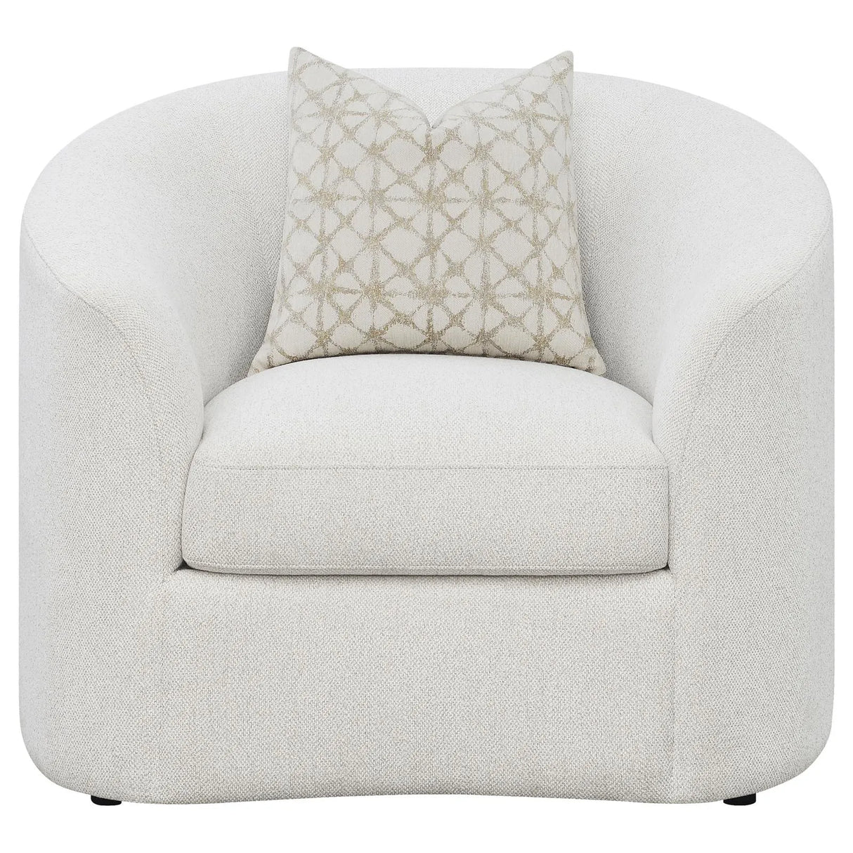 Rainn Latte Upholstered Tight Back Living Room Set by Coaster at Eve Furniture