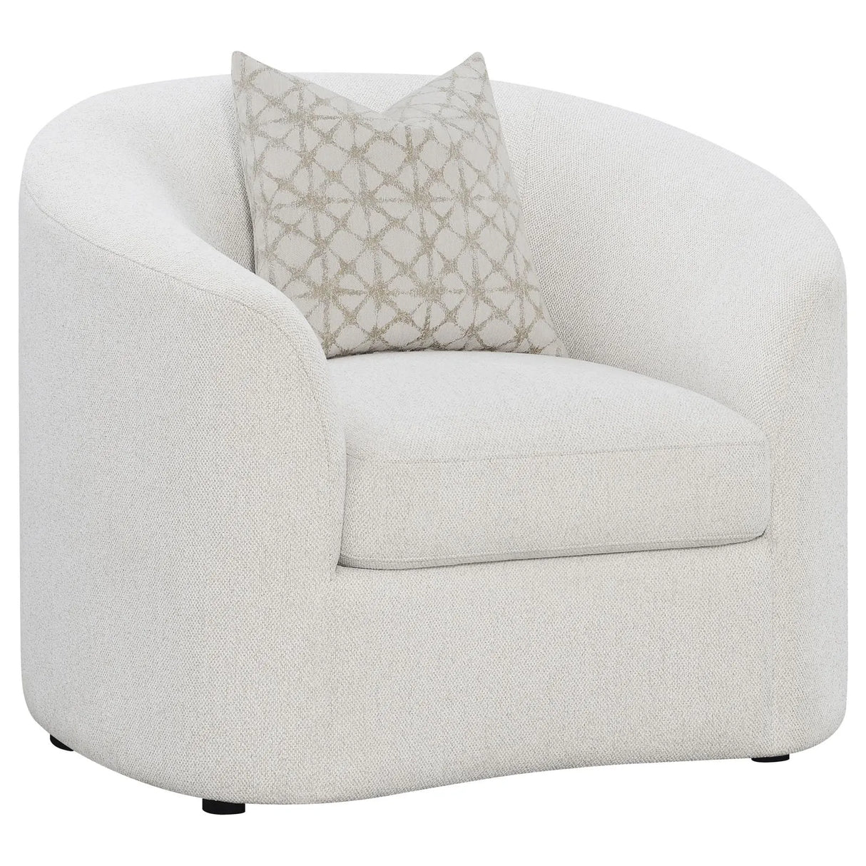 Rainn Latte Upholstered Tight Back Living Room Set by Coaster at Eve Furniture