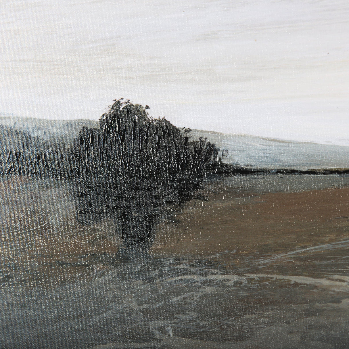 Rainy Day Inspiration I by Mercana Studio a Hand Embellished Textured Framed Art Print by Mercana at Eve Furniture