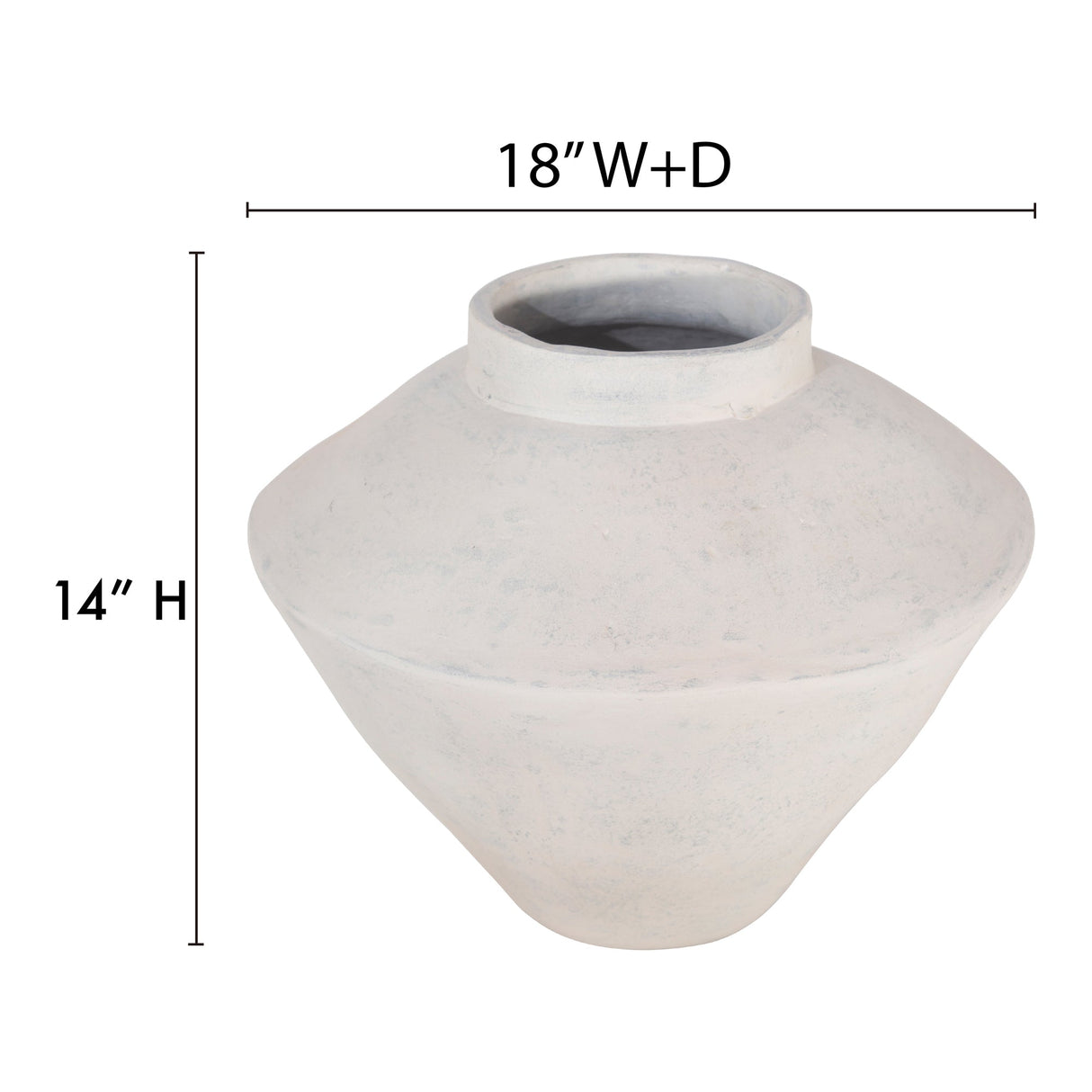 Raja Beige Large Decorative Vessel by Moe's Home at Eve Furniture