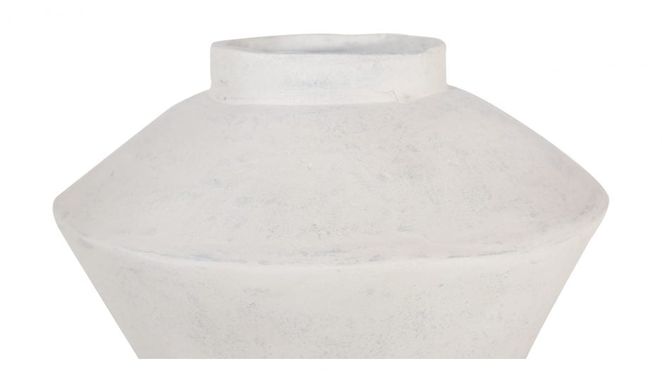 Raja Large Decorative Vessel Beige by Moe's Home at Eve Furniture