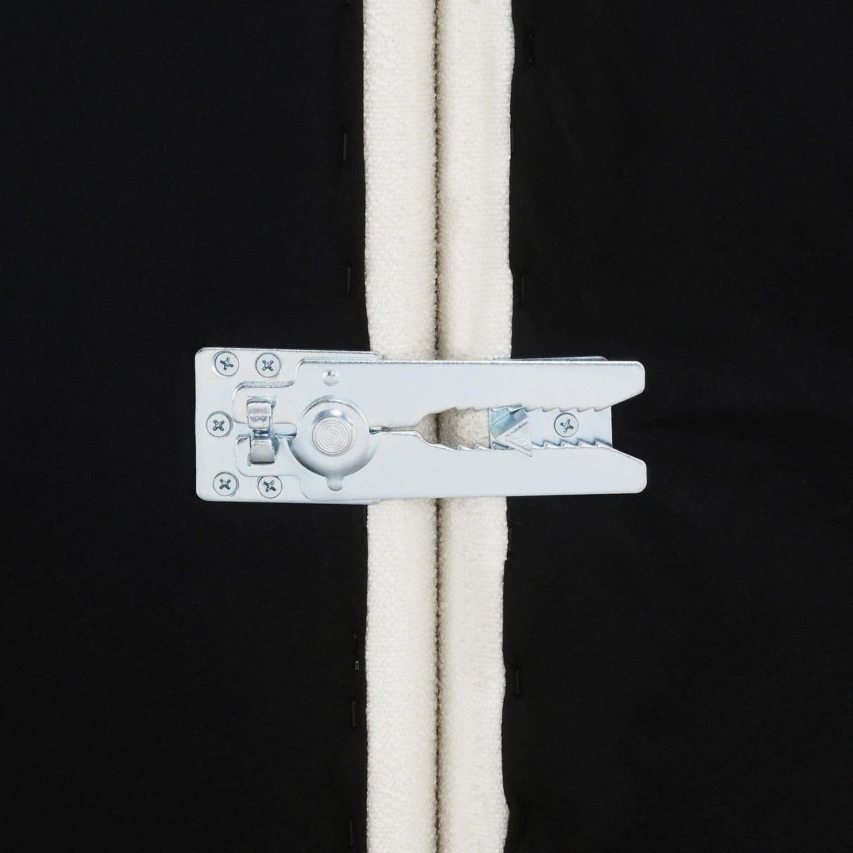 Raleigh Ivory Boucle Upholstered Armless Chair by Coaster at Eve Furniture