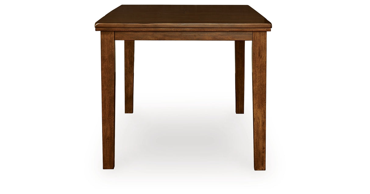 Ralene Medium Brown Counter Height Dining Extension Table by Ashley at Eve Furniture