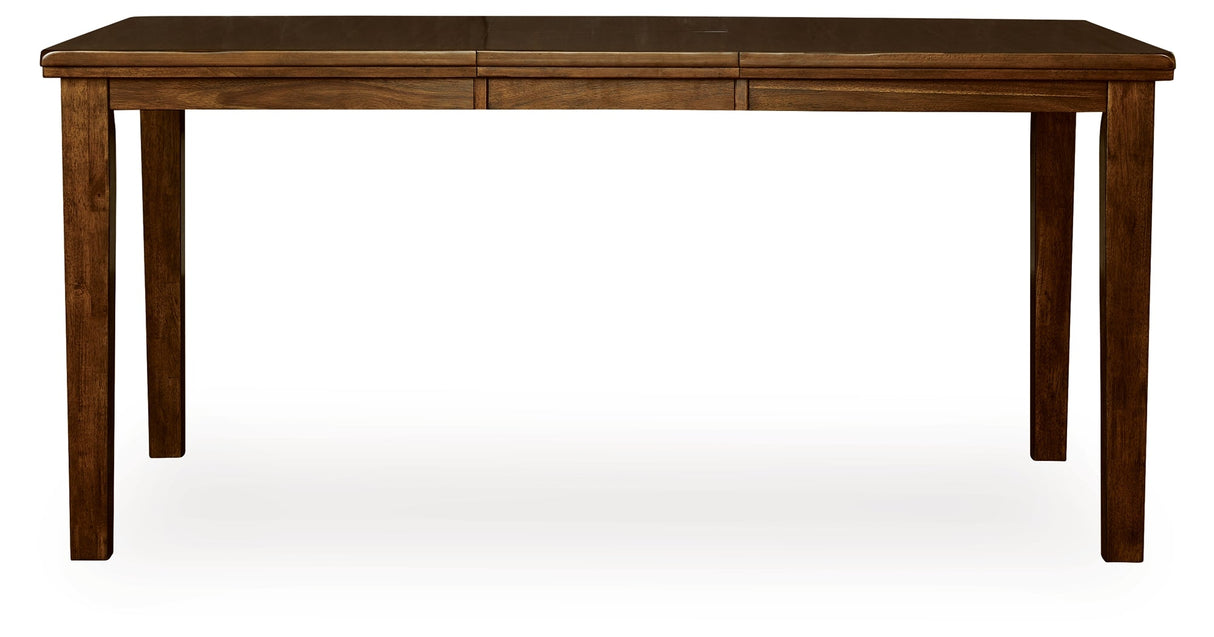Ralene Medium Brown Counter Height Dining Extension Table by Ashley at Eve Furniture
