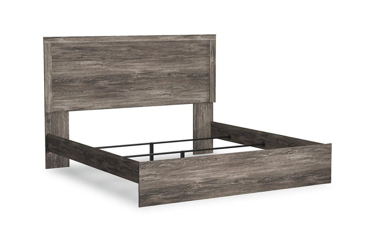 Ralinksi Gray King Panel Bed by Ashley at Eve Furniture