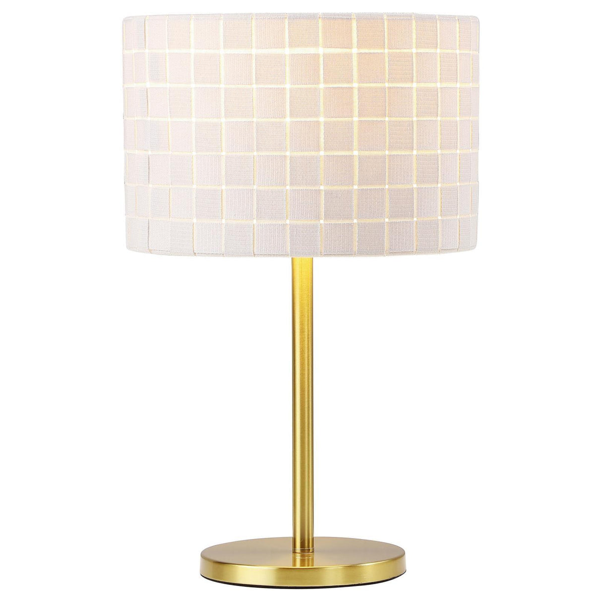 Ramiro Gold Drum Shade Buffet Table Lamp by Coaster at Eve Furniture