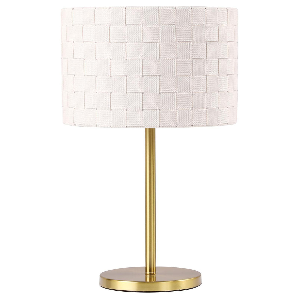 Ramiro Gold Drum Shade Buffet Table Lamp by Coaster at Eve Furniture