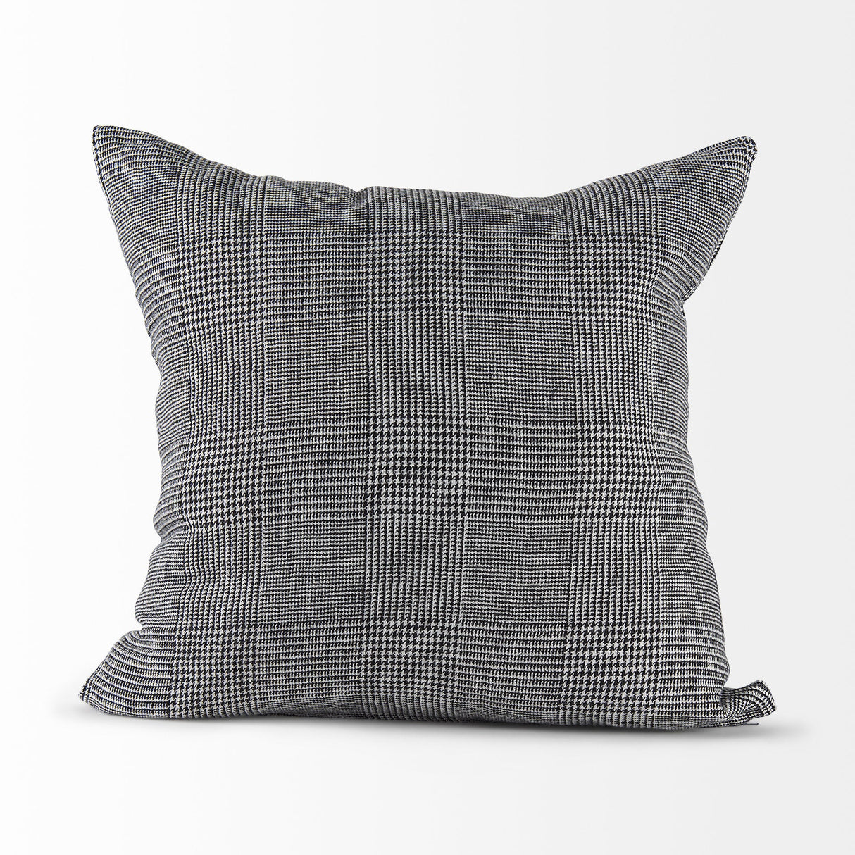 Ramone Black and White Fabric Decorative Pillow Cover by Mercana at Eve Furniture