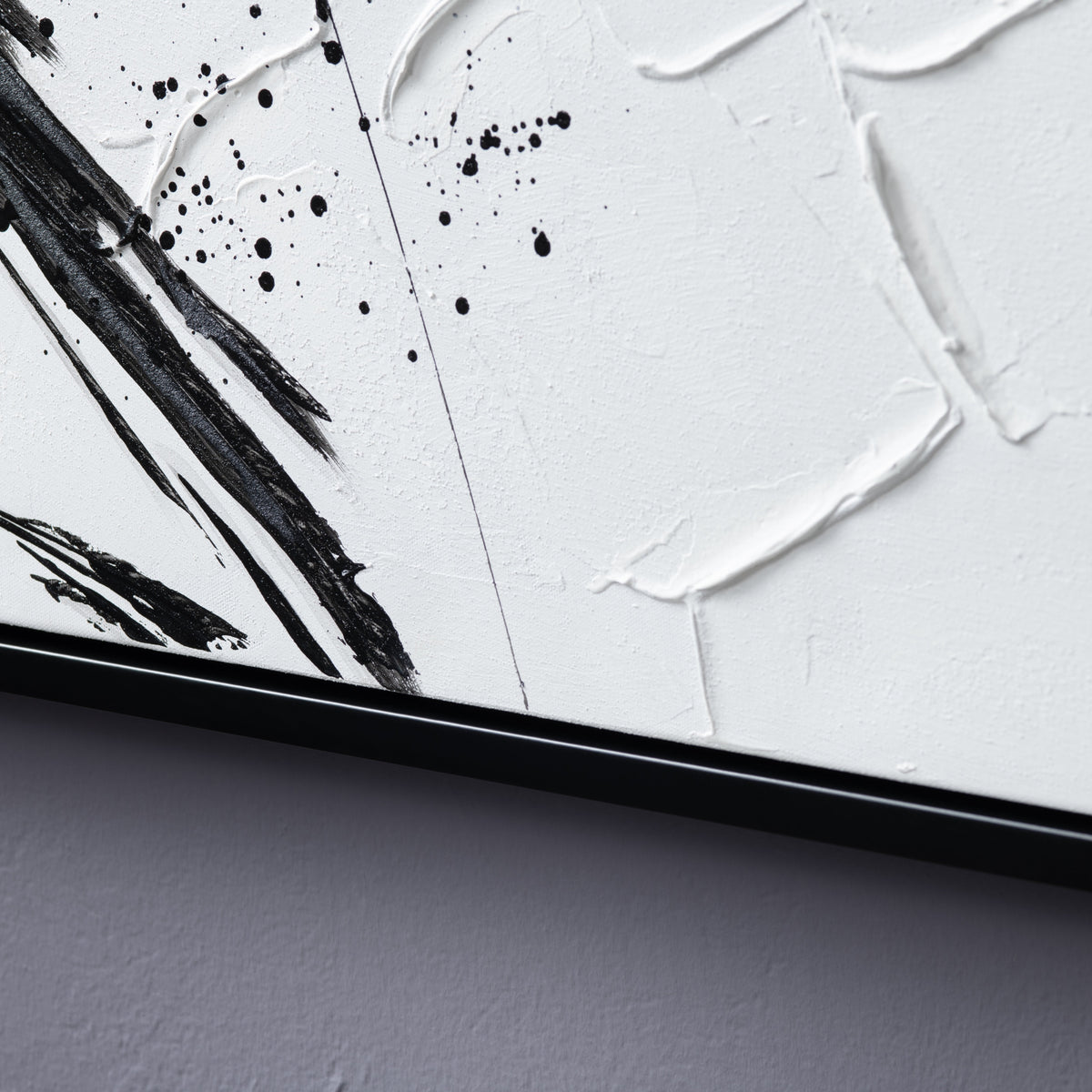 Ramsey Black/White Canvas by Crestview at Eve Furniture