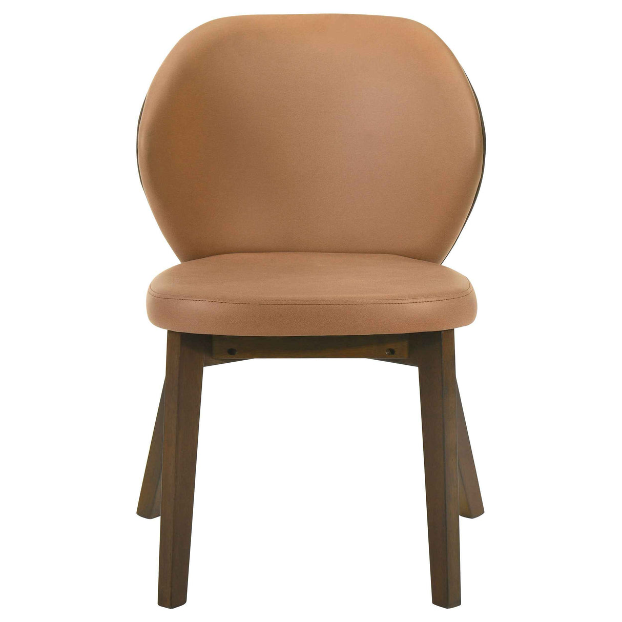 Randolph Butterscotch/Brown Dining Side Chair (Set of 2) by Coaster at Eve Furniture