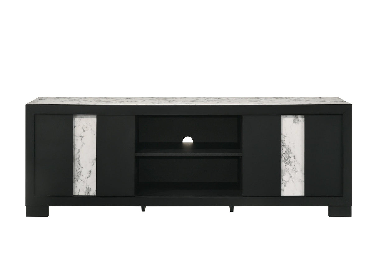 Rangley Black TV Stand by Crown Mark at Eve Furniture